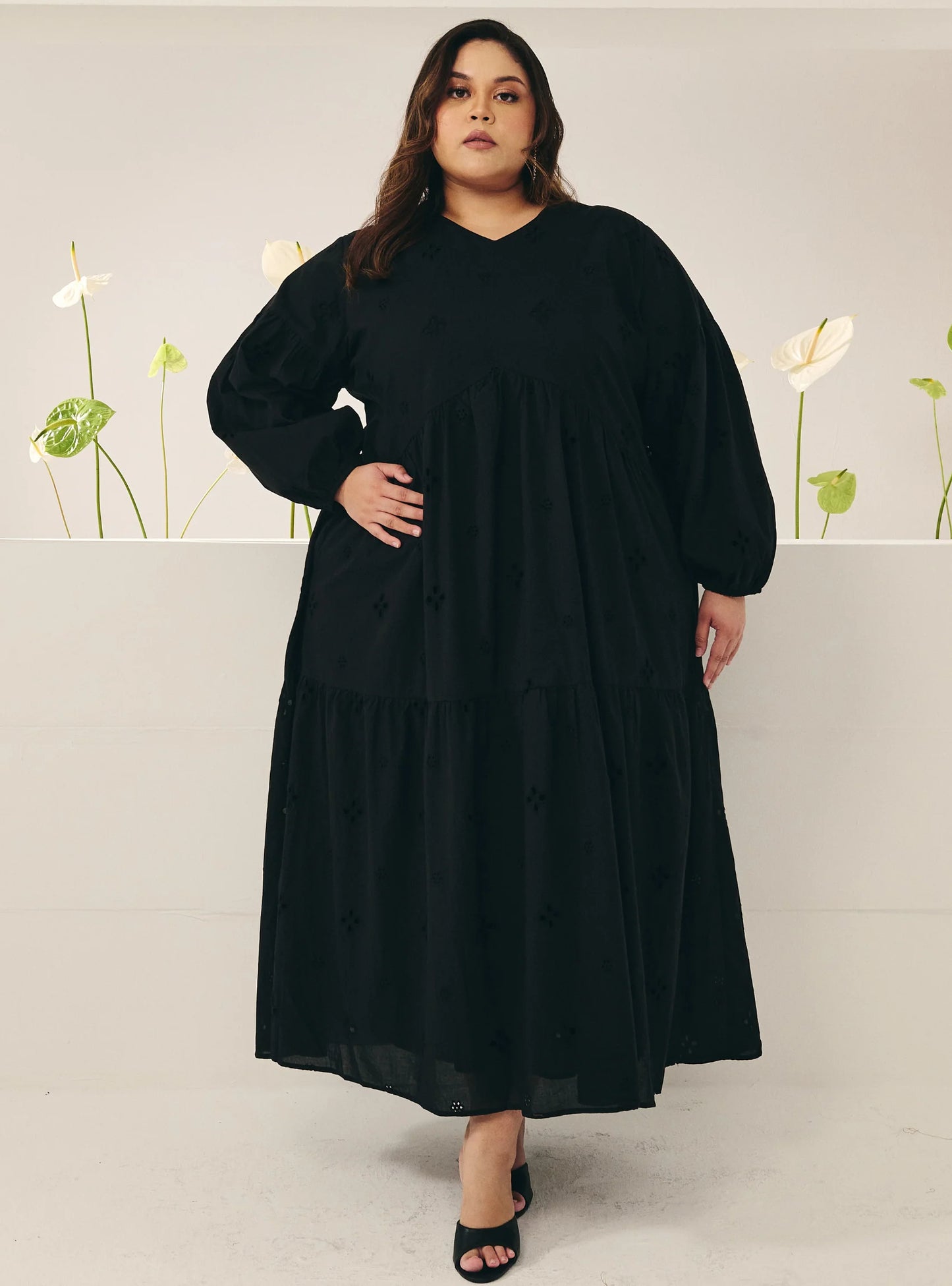 Clara Eyelet Princess Dress