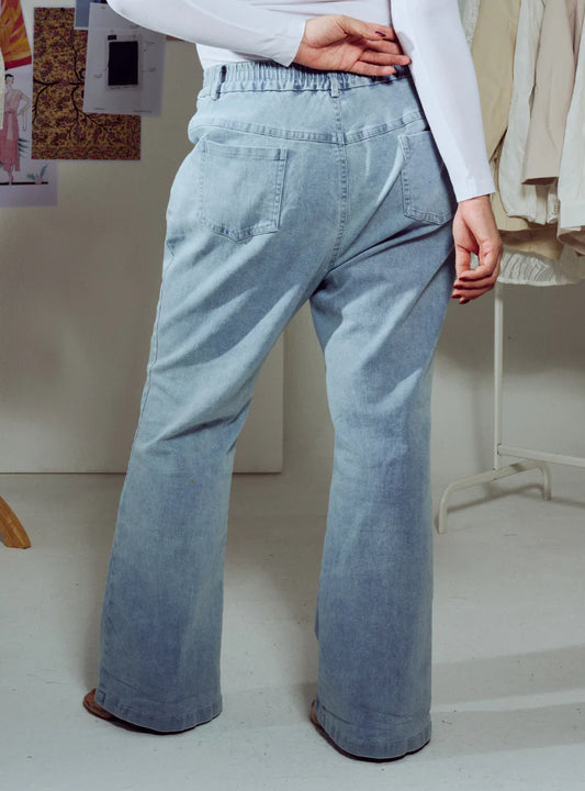 Celana Sora Flare Denim