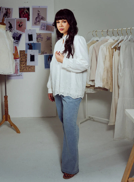 Celana Sora Flare Denim