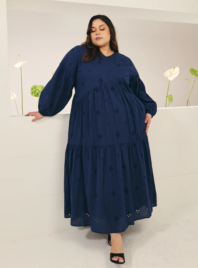 Clara Eyelet Princess Dress