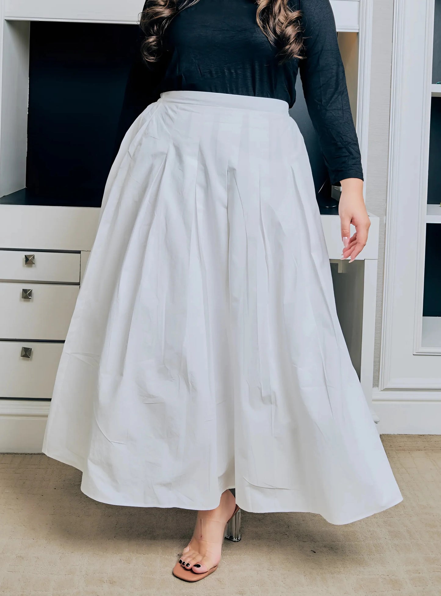 Rok Sadie Poplin Skirt