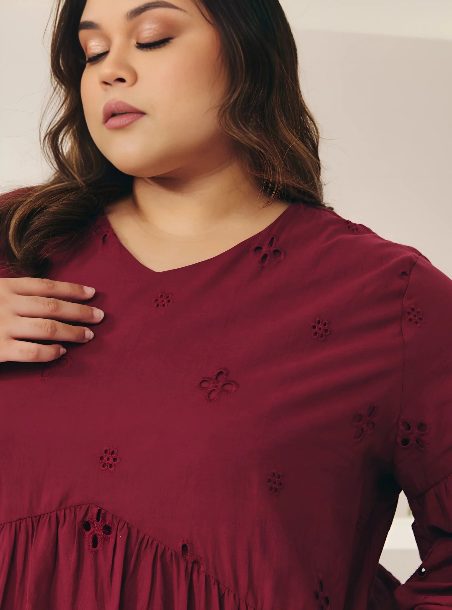 Clara Eyelet Princess Dress