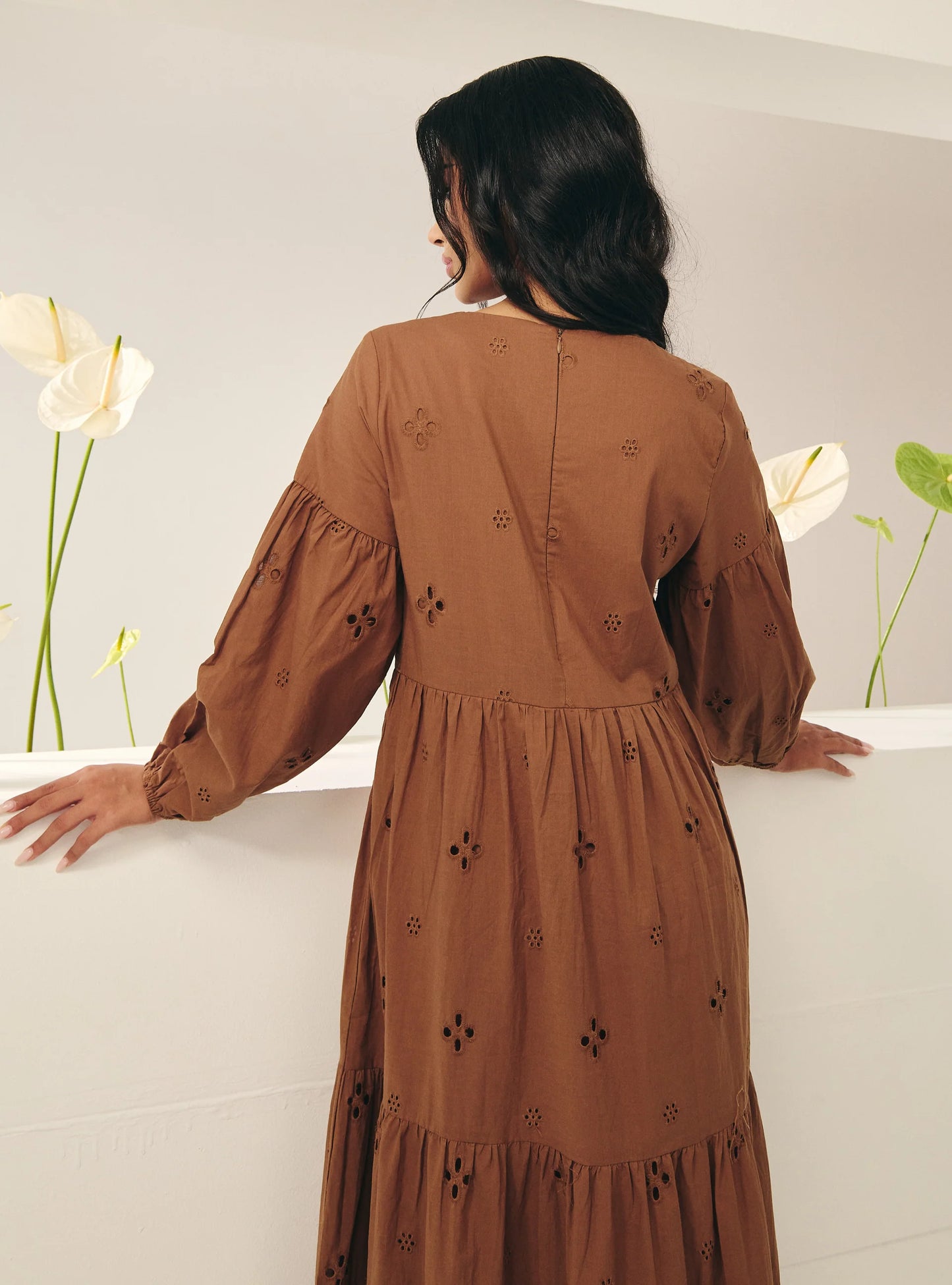 Clara Eyelet Princess Dress