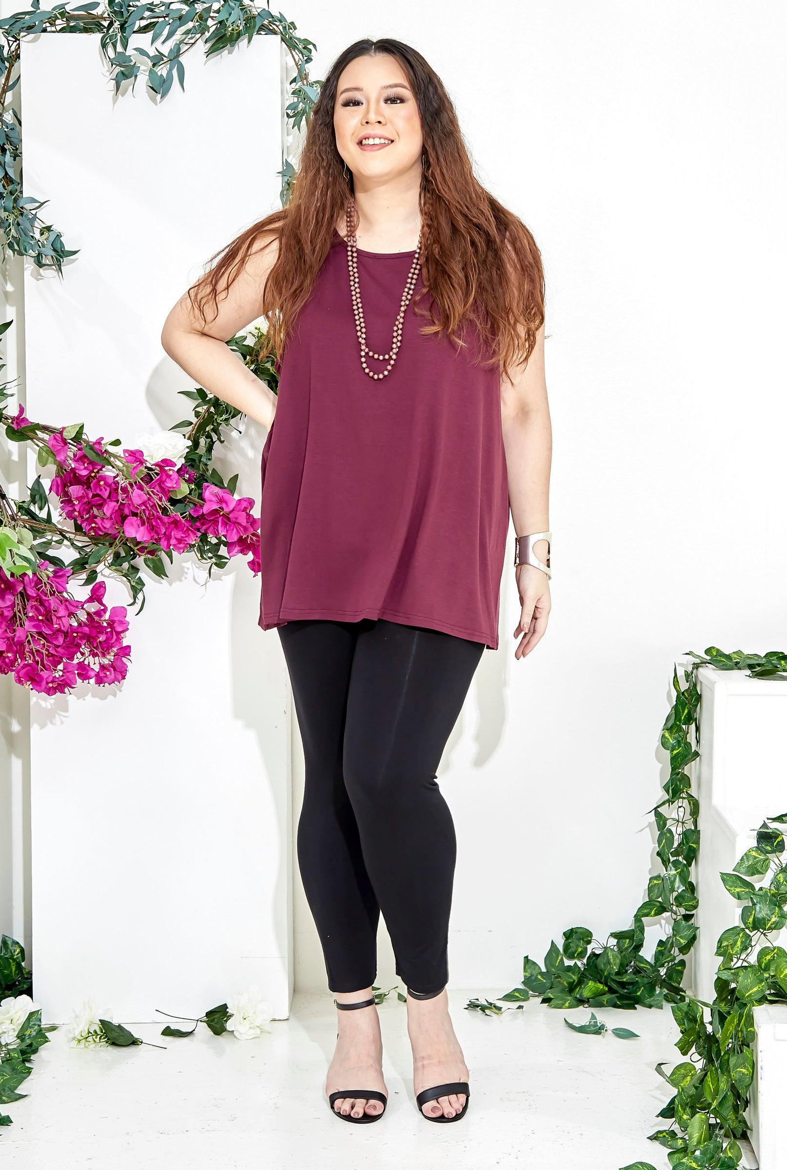 Curva Fabulous - At09 Ms Janna Tank Top - CURVA FABULOUS INDONESIA - kaos, tank top, tops - Shirts & Tops