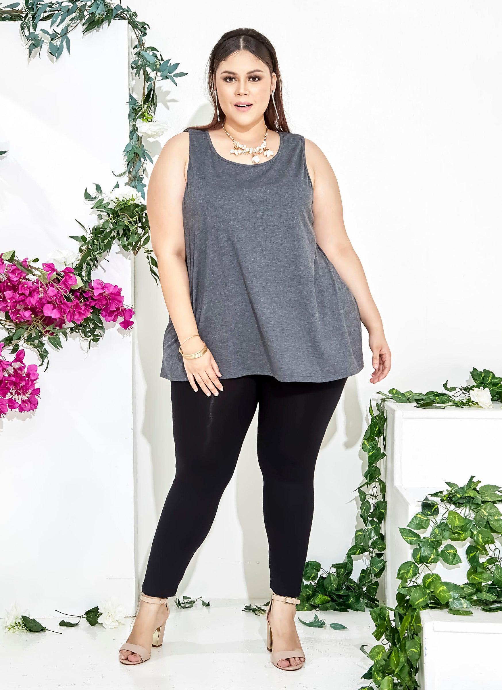 Curva Fabulous - At09 Ms Janna Tank Top - CURVA FABULOUS INDONESIA - kaos, tank top, tops - Shirts & Tops