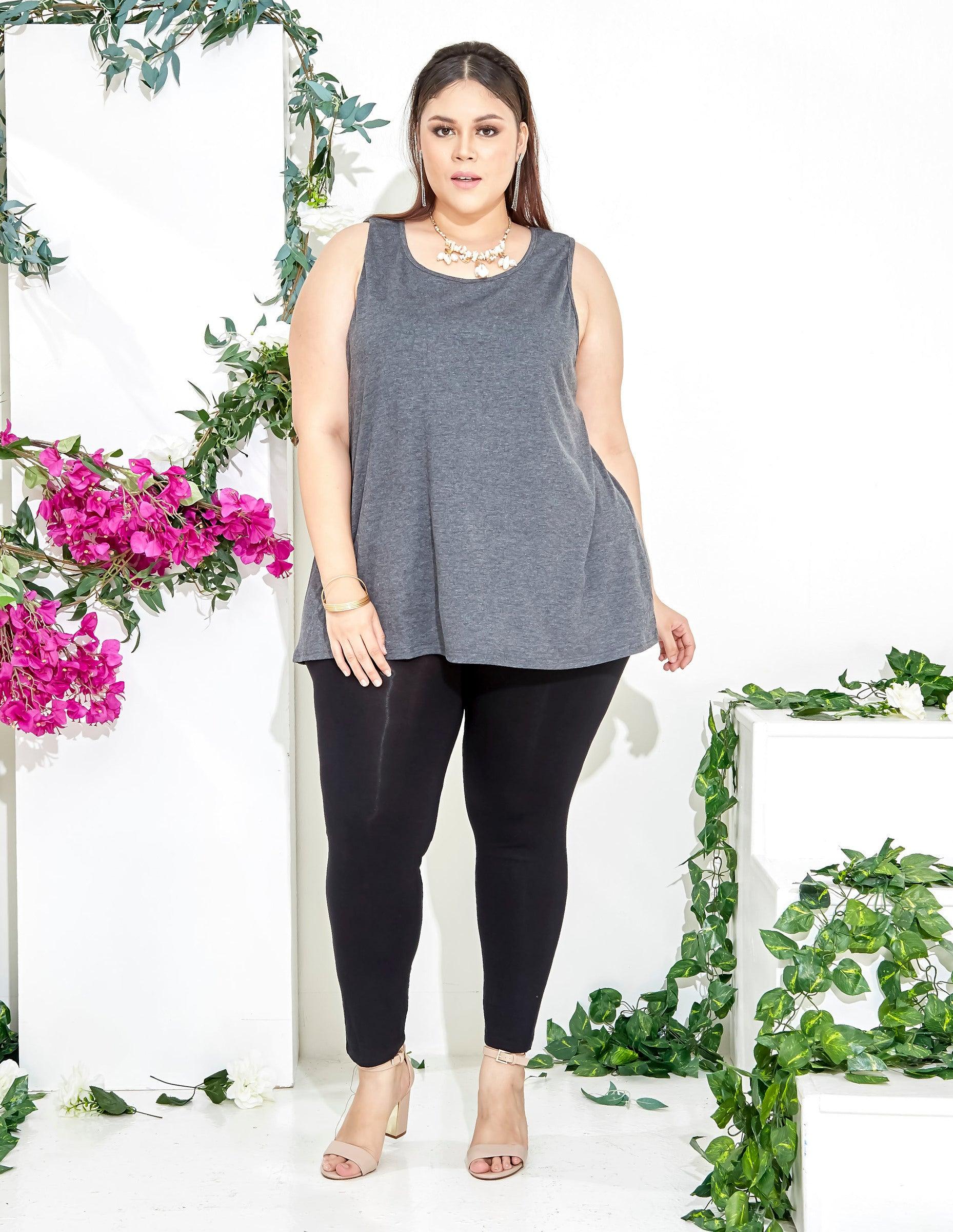 Curva Fabulous - At09 Ms Janna Tank Top - CURVA FABULOUS INDONESIA - kaos, tank top, tops - Shirts & Tops