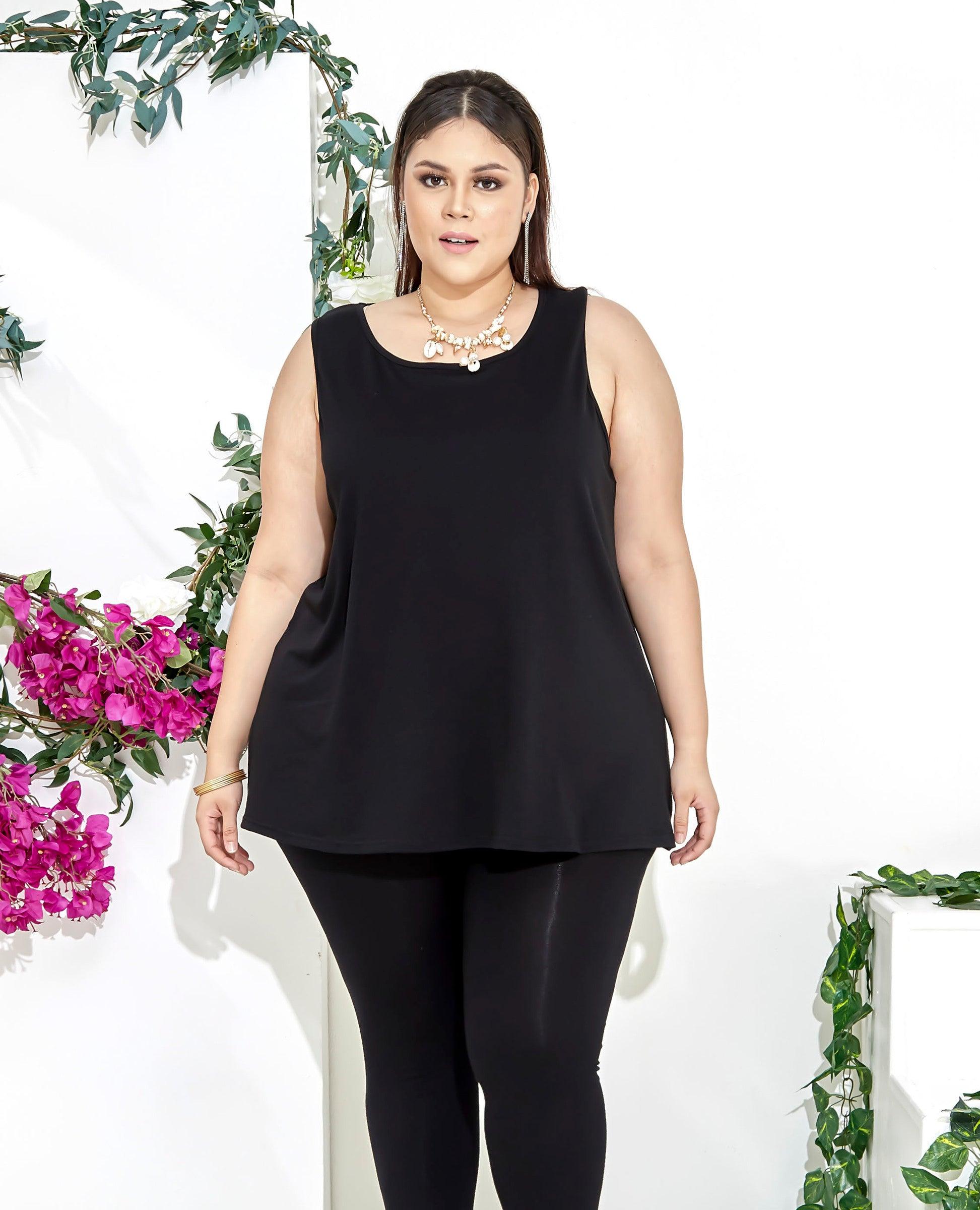 Curva Fabulous - At09 Ms Janna Tank Top - CURVA FABULOUS INDONESIA - kaos, tank top, tops - Shirts & Tops