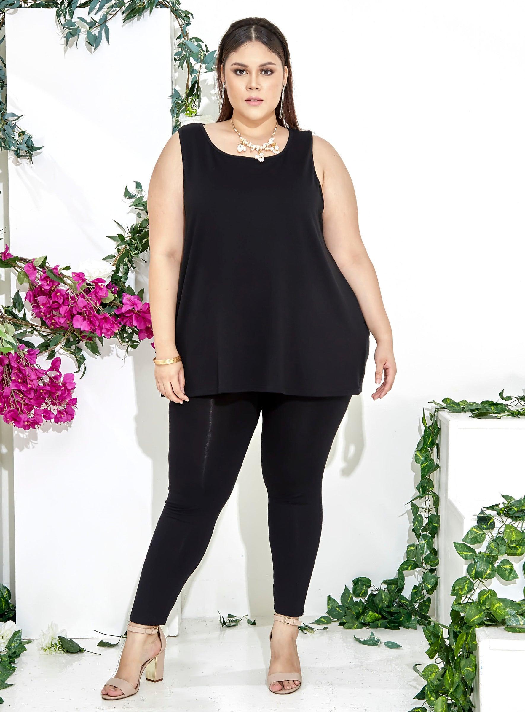 Curva Fabulous - At09 Ms Janna Tank Top - CURVA FABULOUS INDONESIA - kaos, tank top, tops - Shirts & Tops