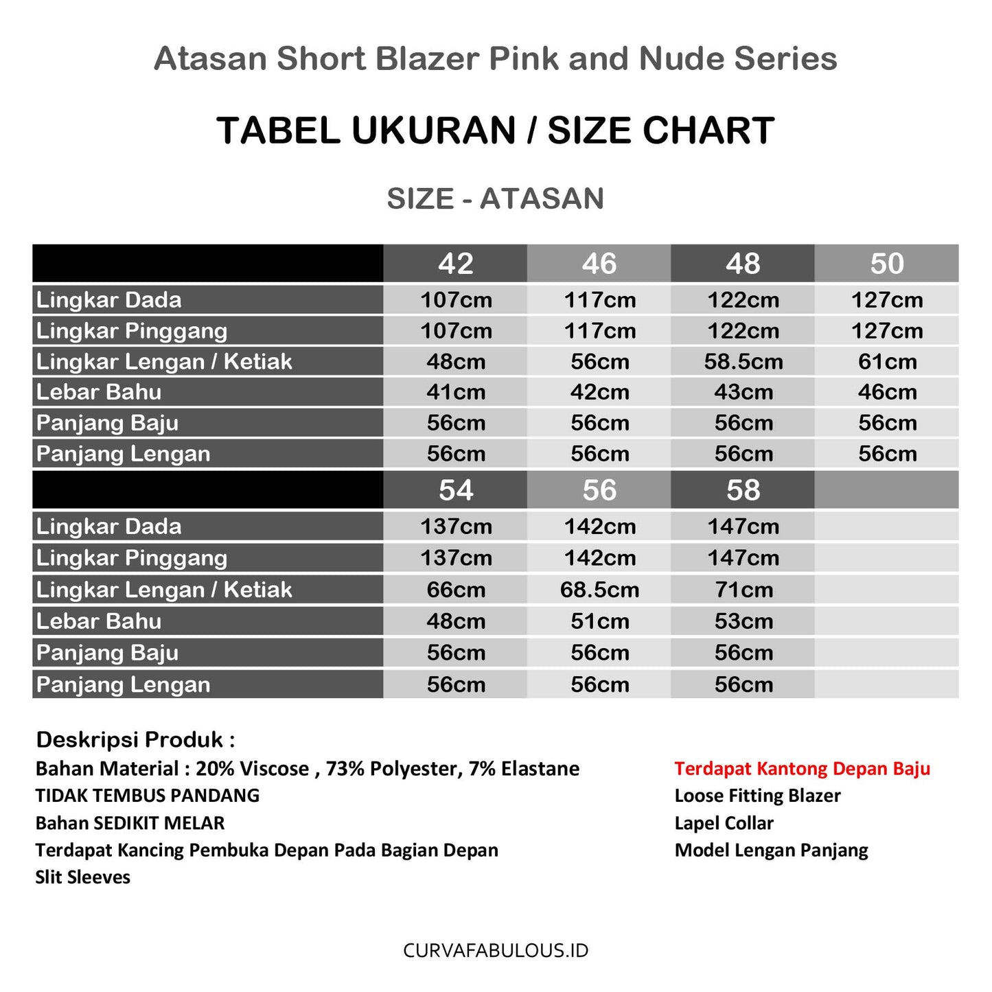 Short Blazer - Nude Series