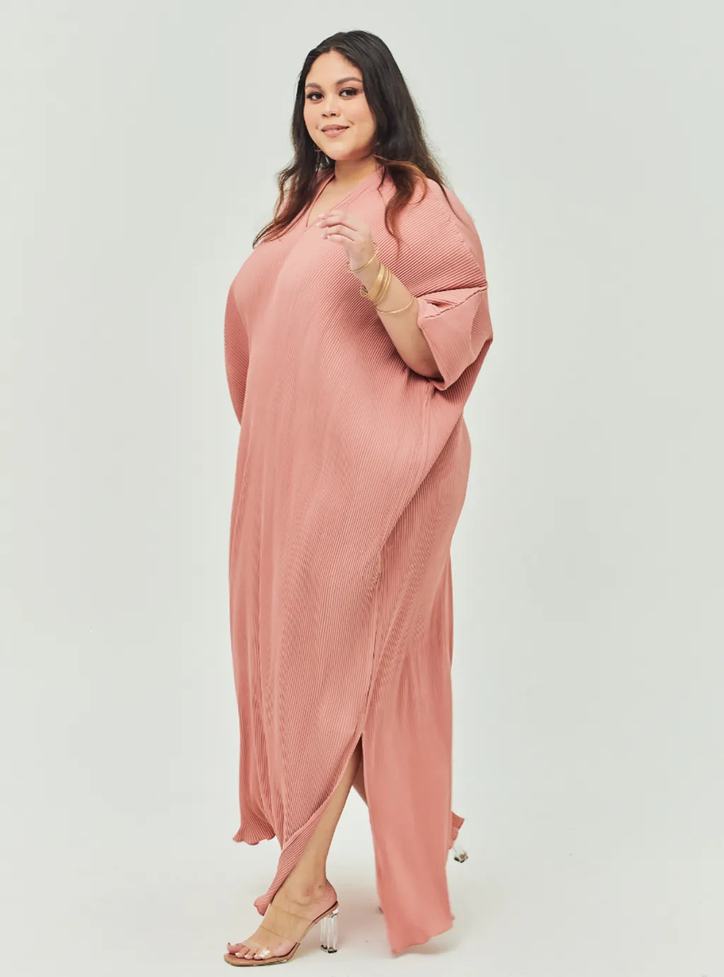 Signature Pleated Kaftan