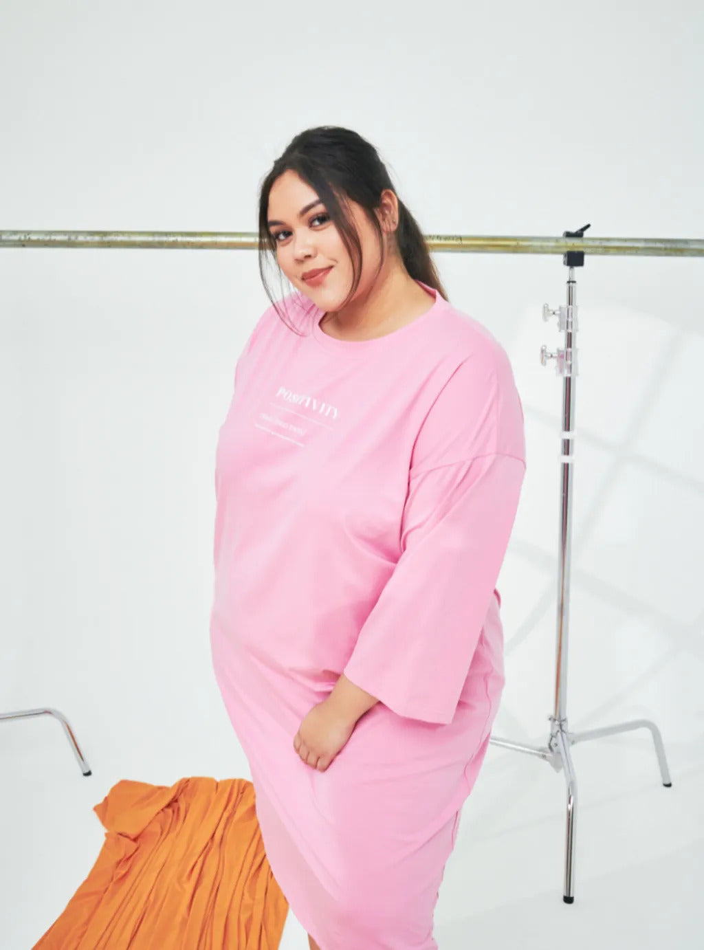 Smooth Cotton T Shirt Dress