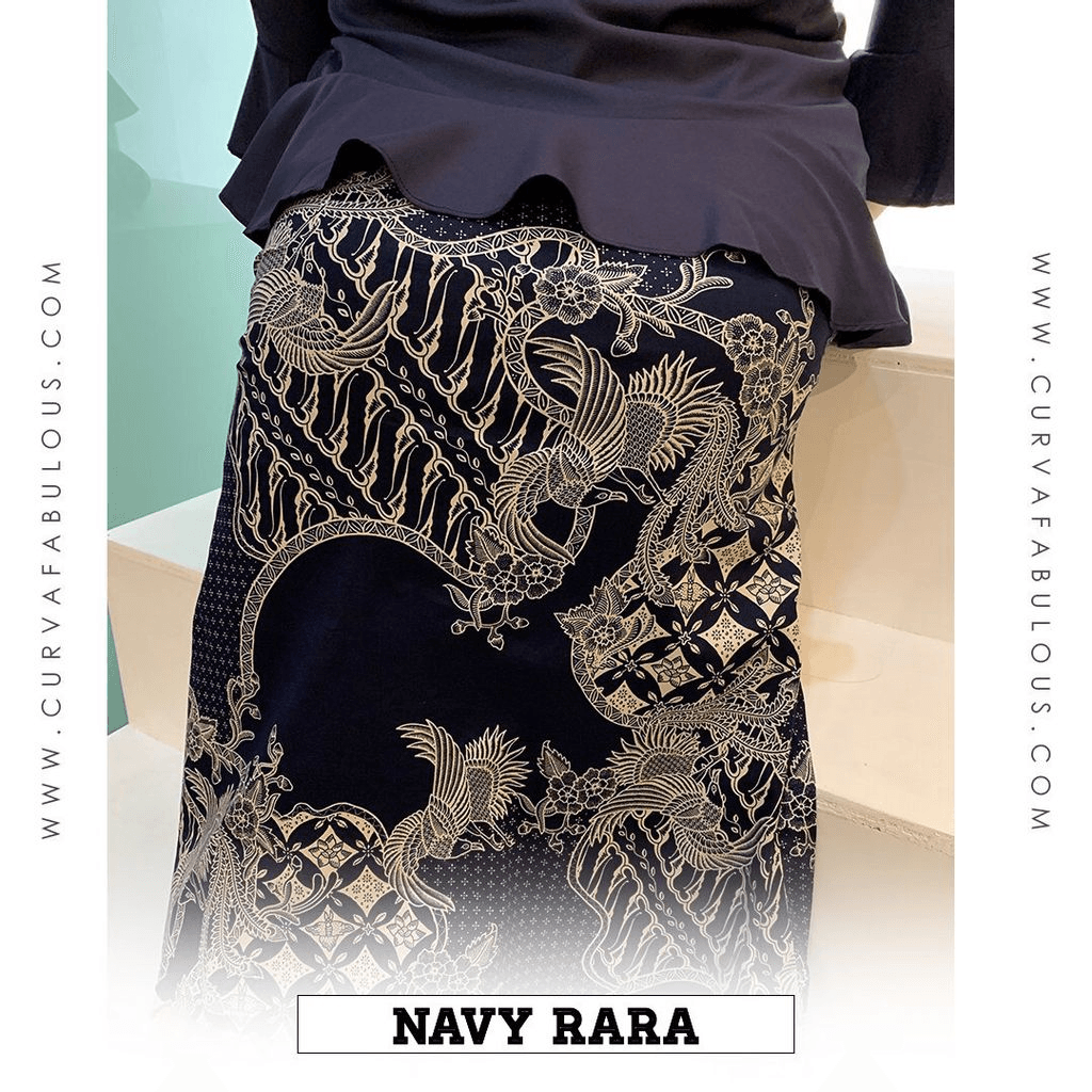 Curva Fabulous - Batik Mermaid Rara Skirt - CURVA FABULOUS INDONESIA - batik, rok, skirt - Long Skirts