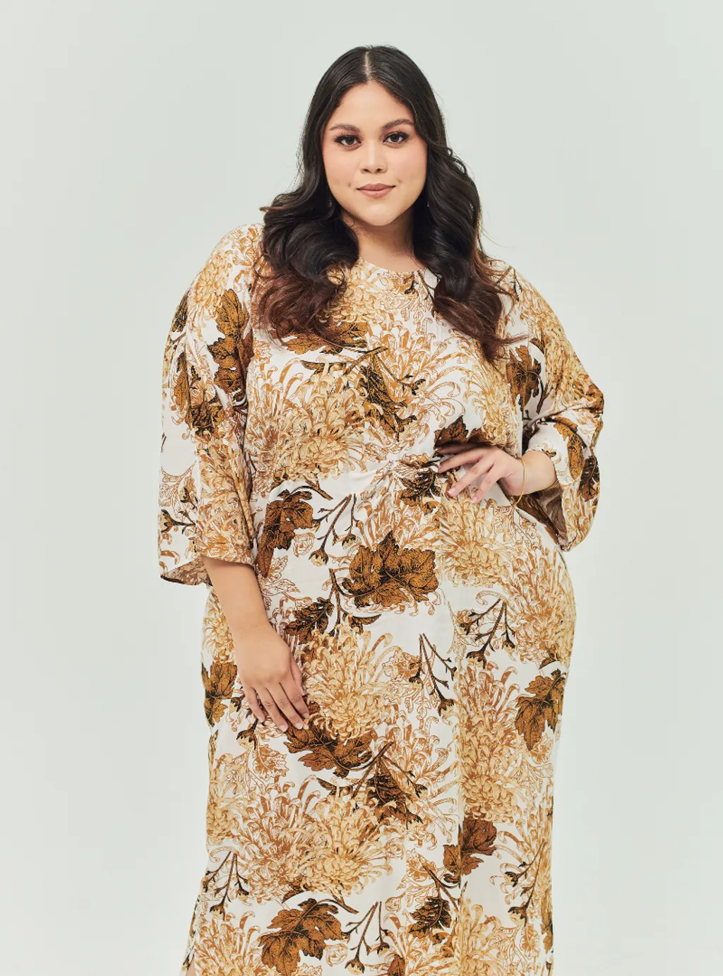 Kaftan Raya Essential Front Knot