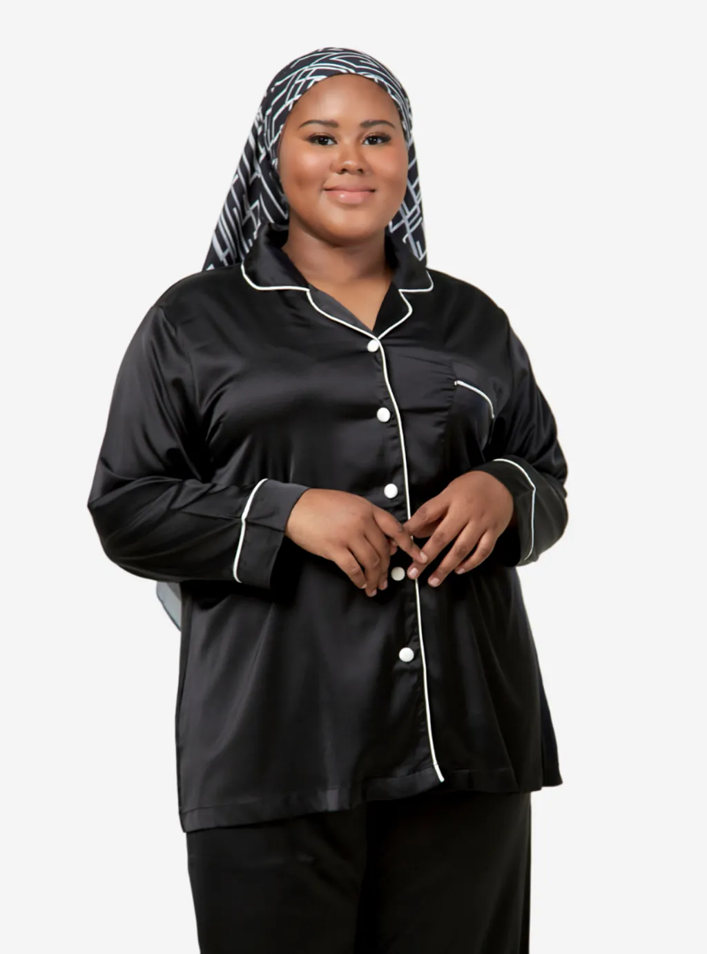 Curva Fabulous - Premium Satin Pyjamas - Dream Catcher Series - CURVA FABULOUS INDONESIA - Pajamas