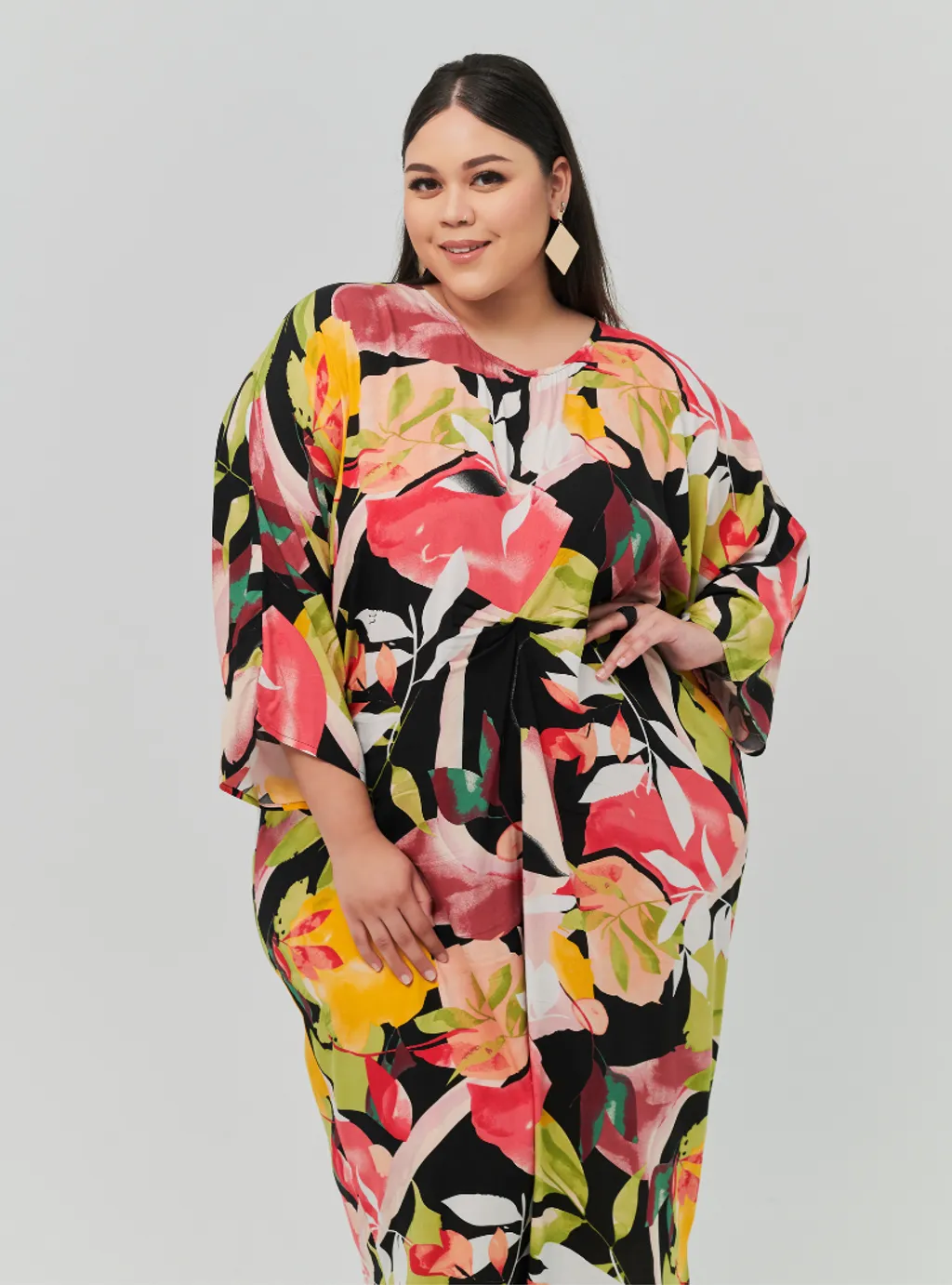 Kaftan Raya Essential Front Knot