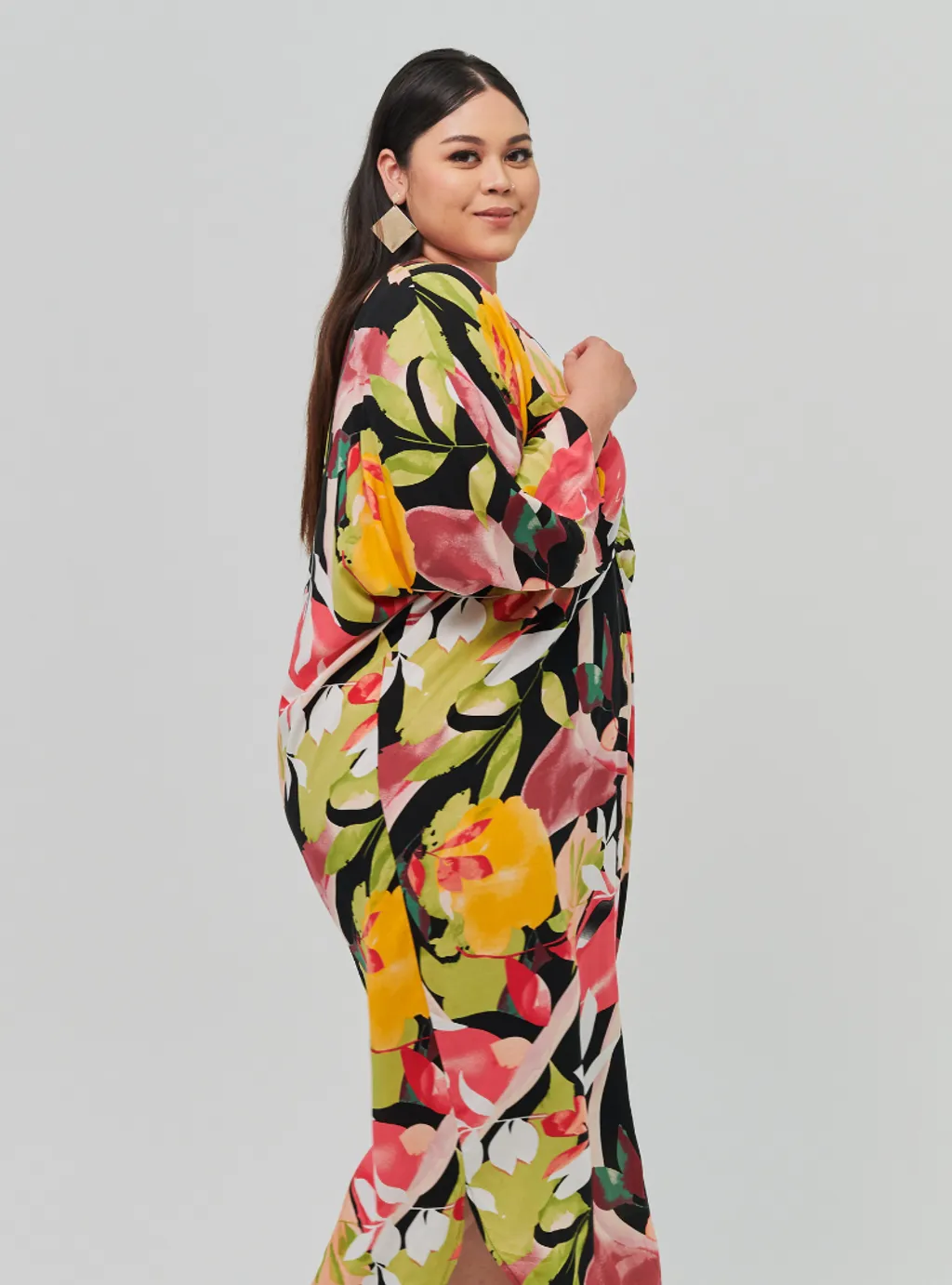 Kaftan Raya Essential Front Knot