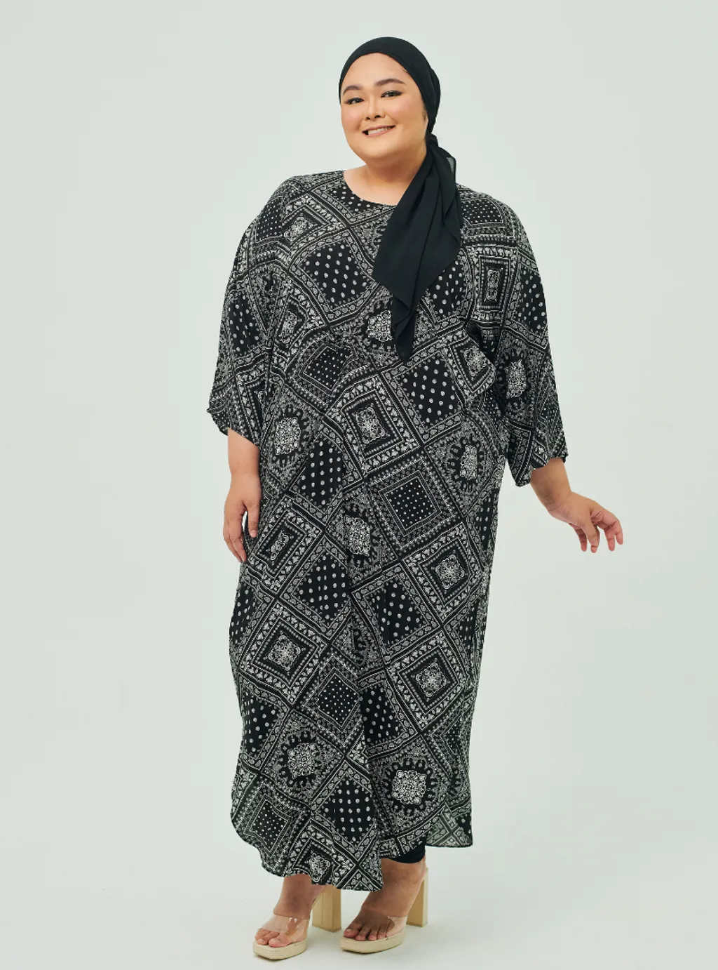 Kaftan Raya Essential Front Knot