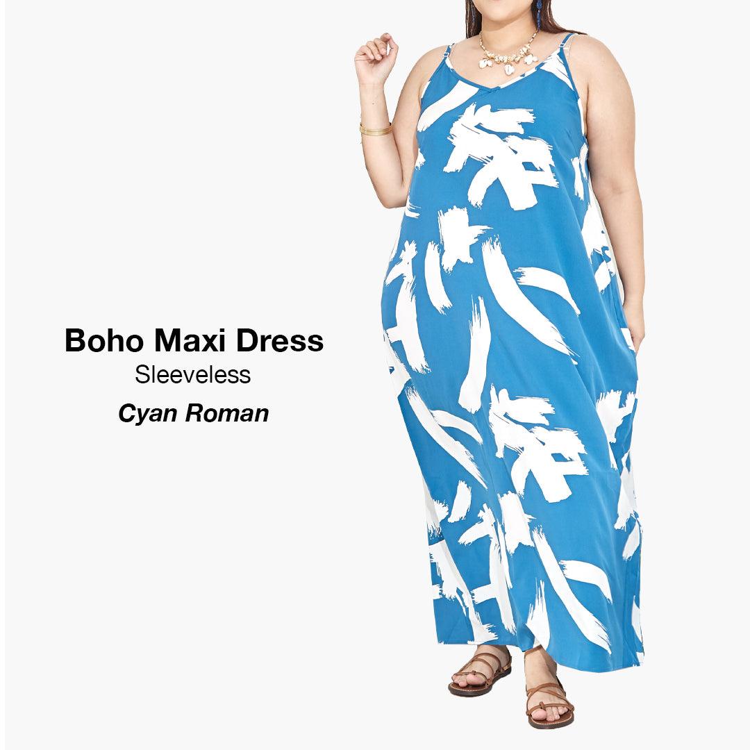 Curva Fabulous - Boho Dress Summer Party - Ohayo Series - CURVA FABULOUS INDONESIA - boho, dress, Viscose - Dresses