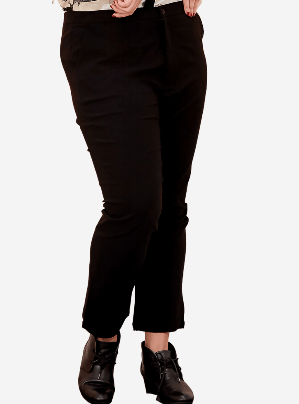 Curva Fabulous - Executive Black Pants - Slim Fit - CURVA FABULOUS INDONESIA - celana panjang, formal, pants, slim fit, work wear - Pants