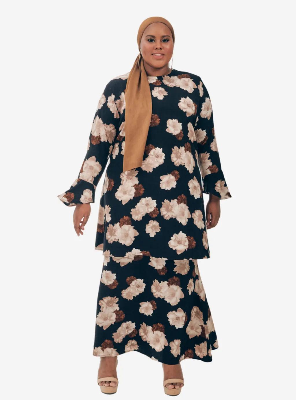 Curva Fabulous - Setelan Aminah Kurung - CURVA FABULOUS INDONESIA - Outfit Sets