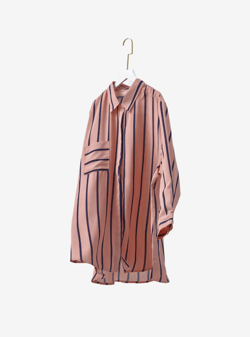 Curva Fabulous - Long Sleeve Striped Shirt - CURVA FABULOUS INDONESIA - Shirts & Tops