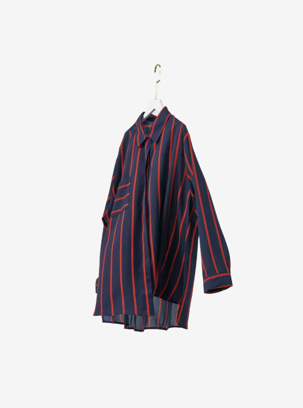 Curva Fabulous - Long Sleeve Striped Shirt - CURVA FABULOUS INDONESIA - Shirts & Tops