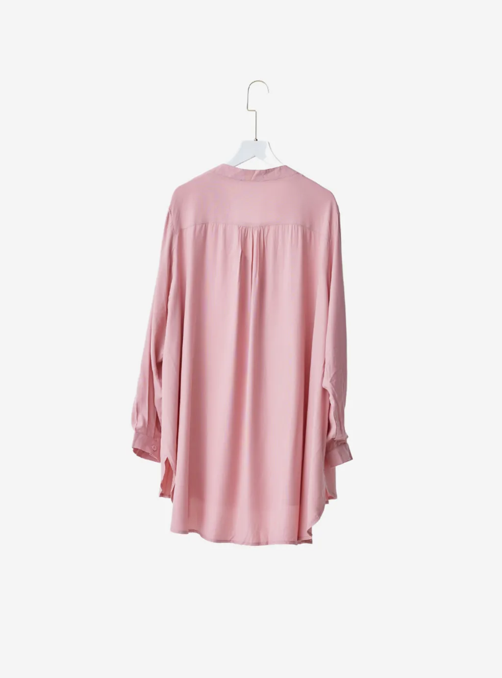 Curva Fabulous - Kemeja Mandarin Collar Shirt - Summer Series - CURVA FABULOUS INDONESIA - Shirts & Tops