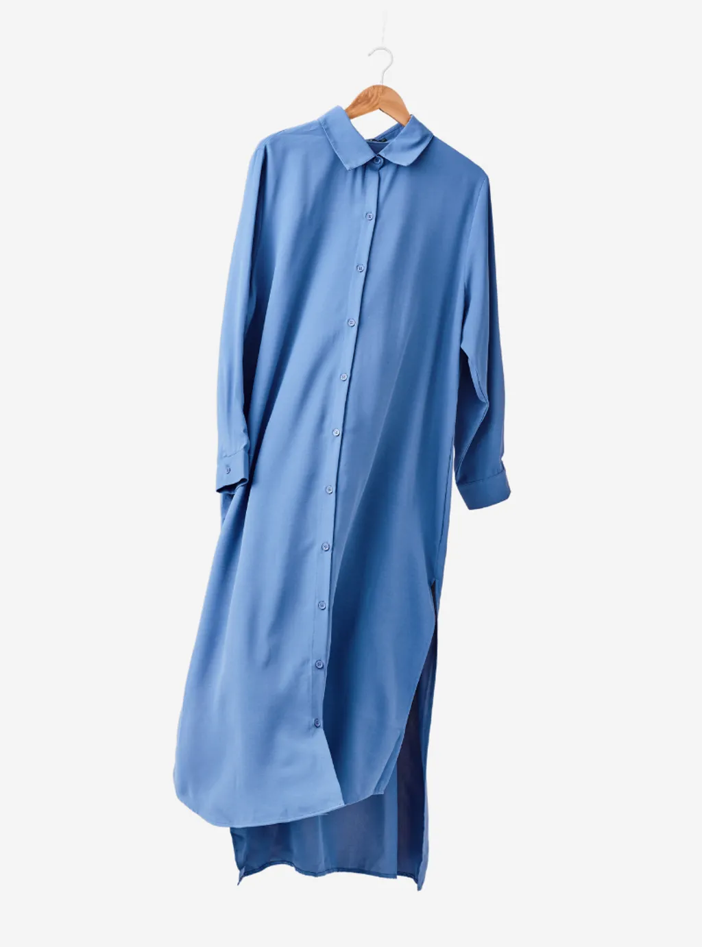 Curva Fabulous - Oversized Shirt Dress - Bloo Palette Series - CURVA FABULOUS INDONESIA - Dresses