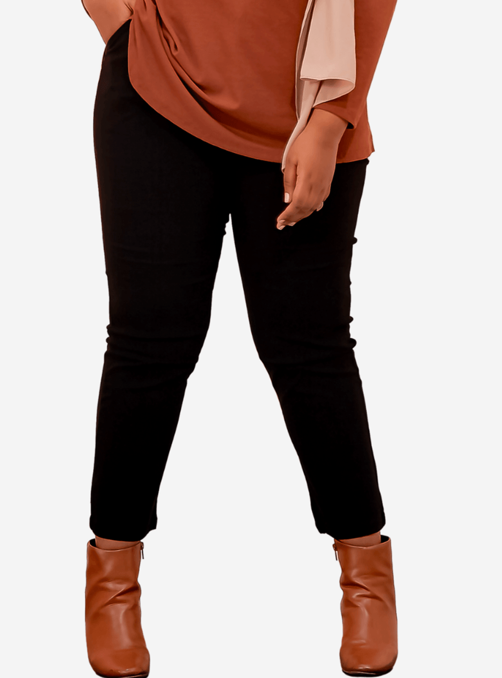 Curva Fabulous - Executive Black Pants - Slim Fit - CURVA FABULOUS INDONESIA - celana panjang, formal, pants, slim fit, work wear - Pants