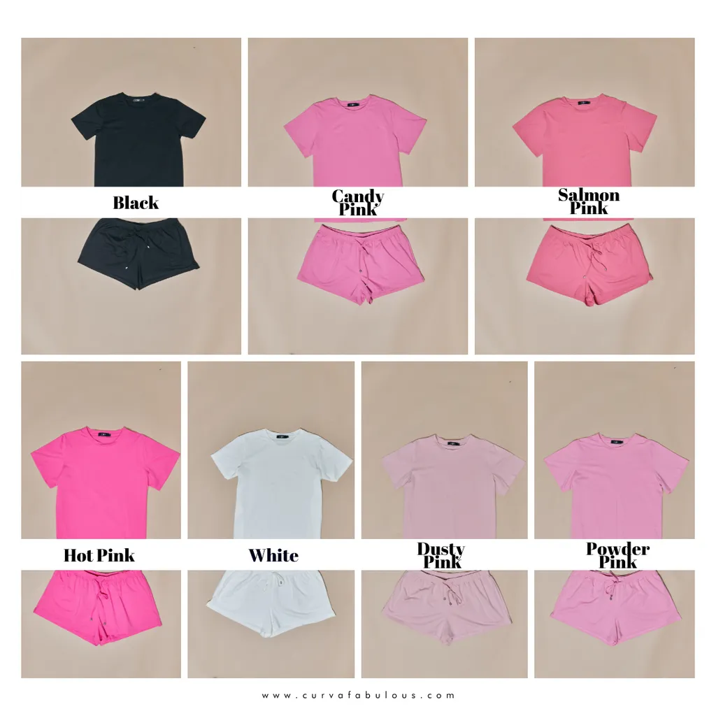 Curva Fabulous - Loungewear Set Cotton - CURVA FABULOUS INDONESIA - Loungewear