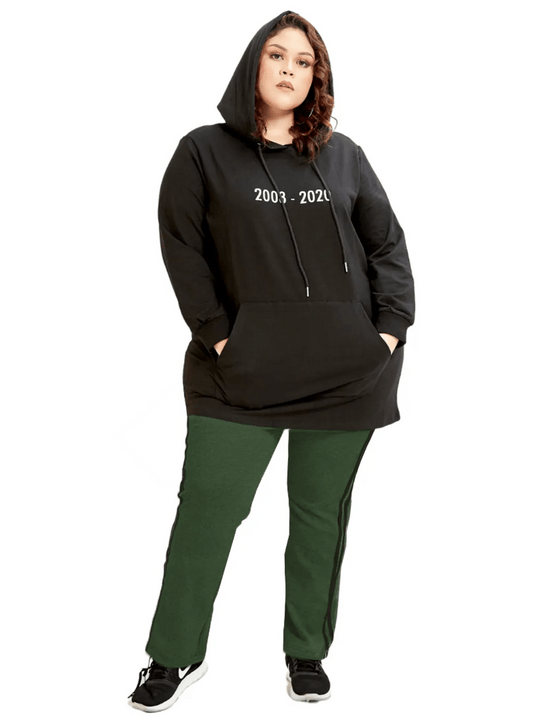 Curva Fabulous - Double Line Basic Track Pants - CURVA FABULOUS INDONESIA - casual, celana panjang, cotton, pants, sport - Pants