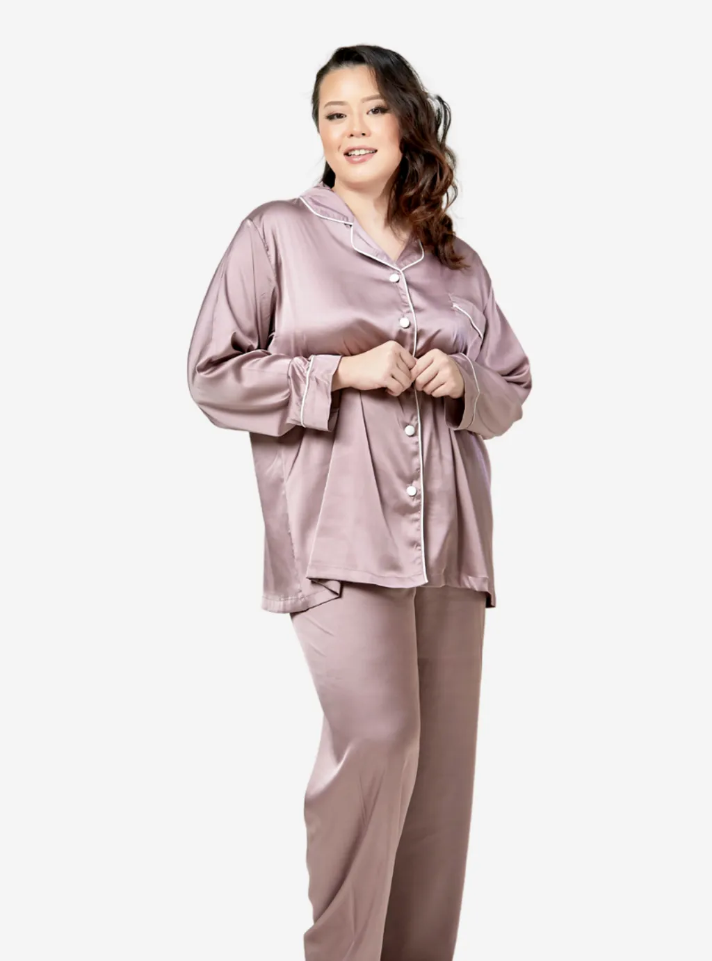 Curva Fabulous - Premium Satin Pyjamas - Dream Catcher Series - CURVA FABULOUS INDONESIA - Pajamas