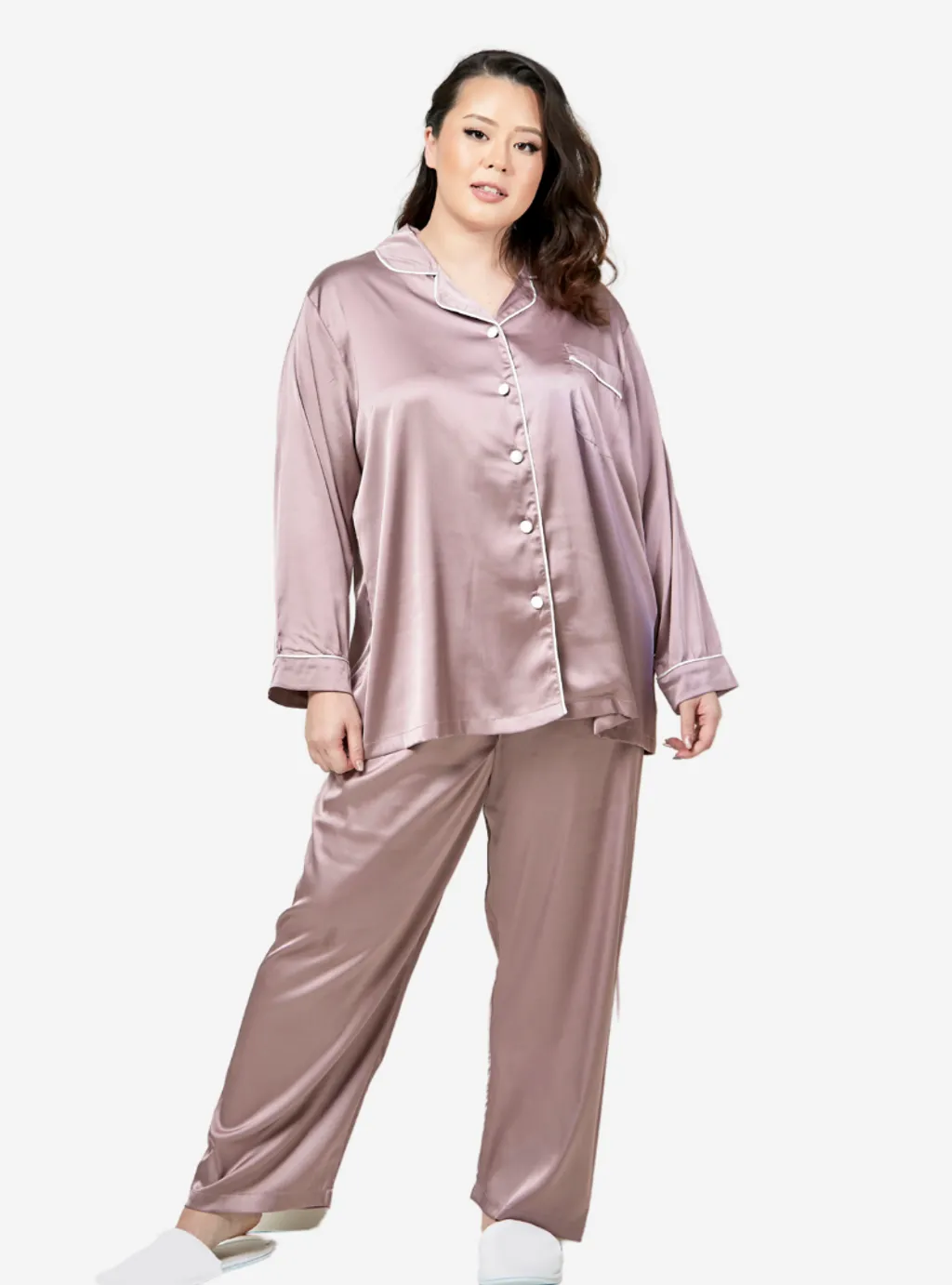Curva Fabulous - Premium Satin Pyjamas - Dream Catcher Series - CURVA FABULOUS INDONESIA - Pajamas