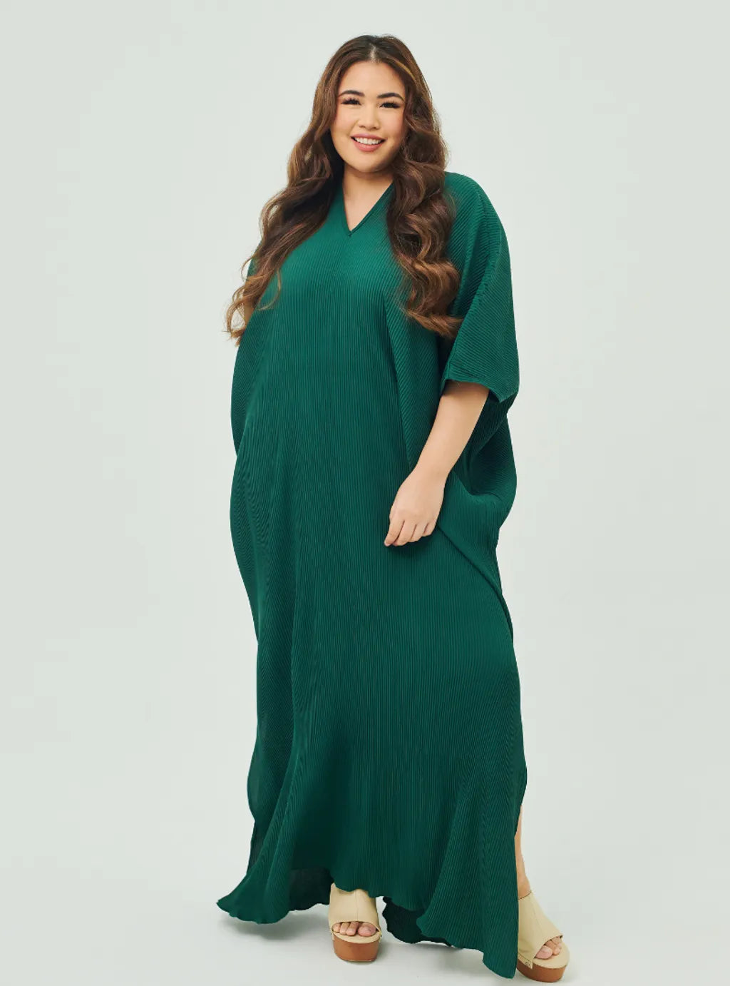 Signature Pleated Kaftan