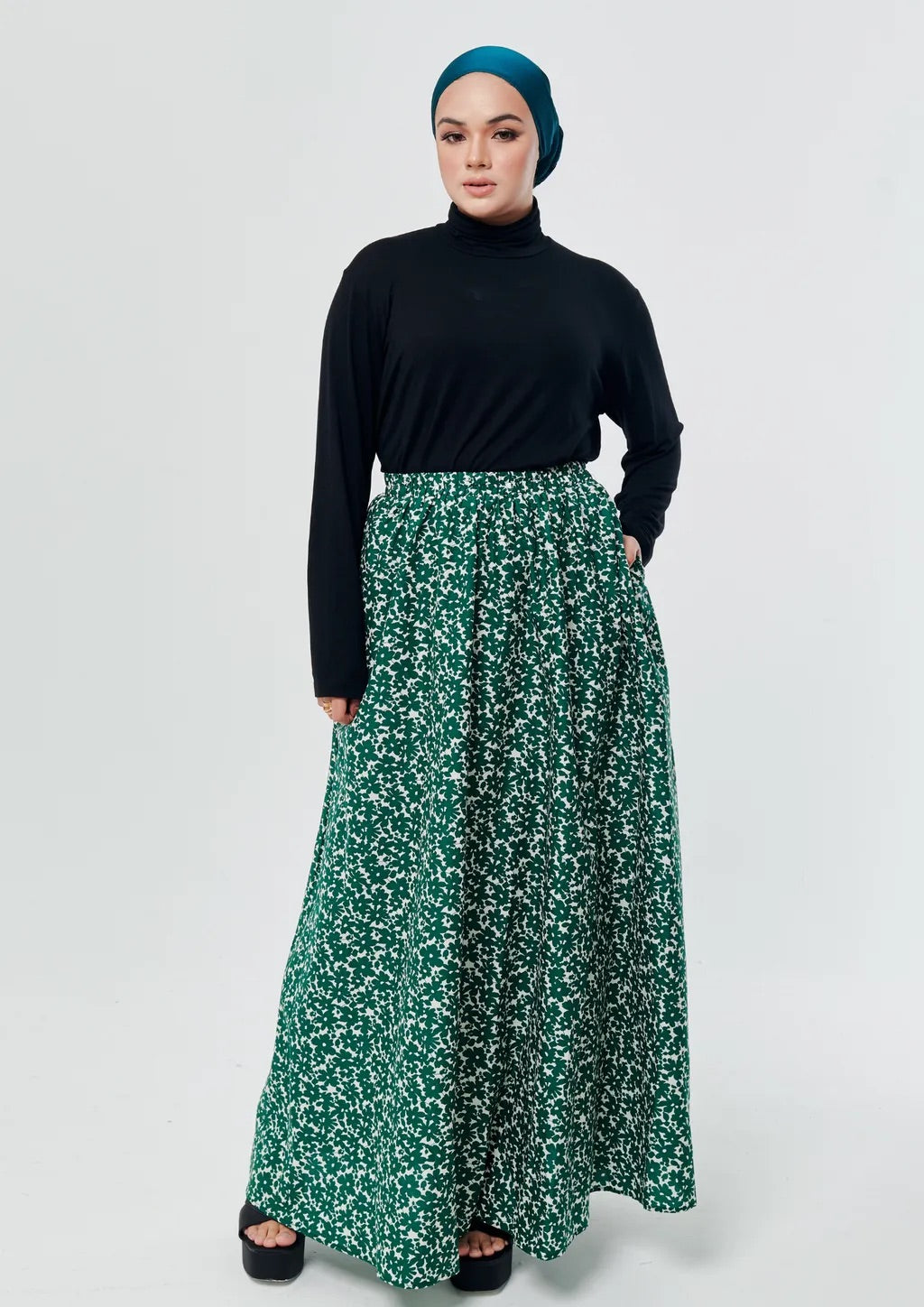 English Cotton Maxi Skirt
