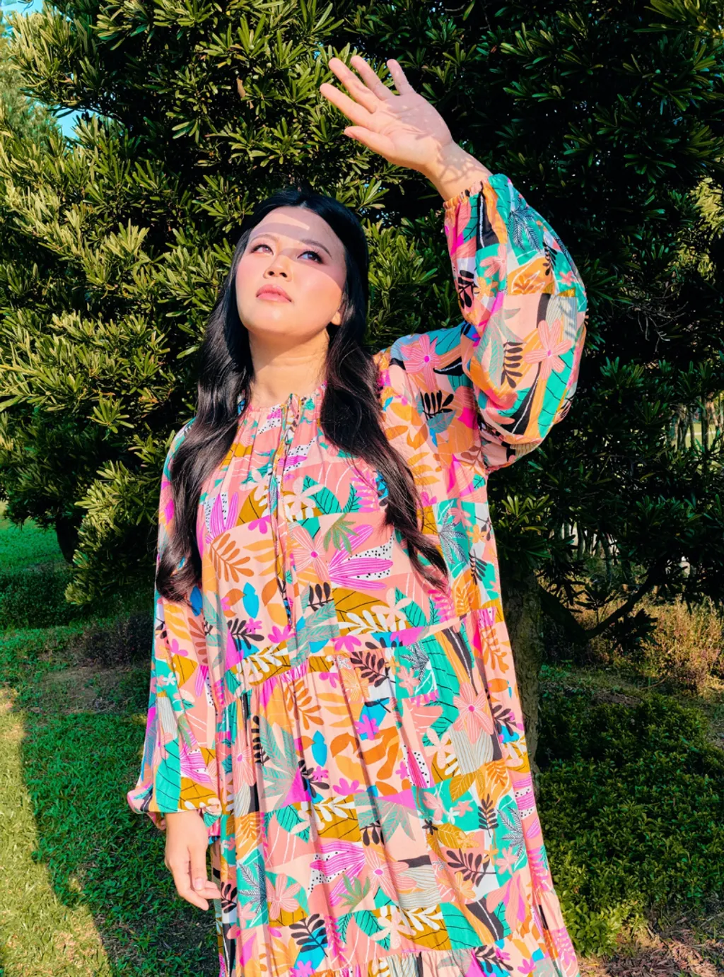 Printed Dress The Bloom Series