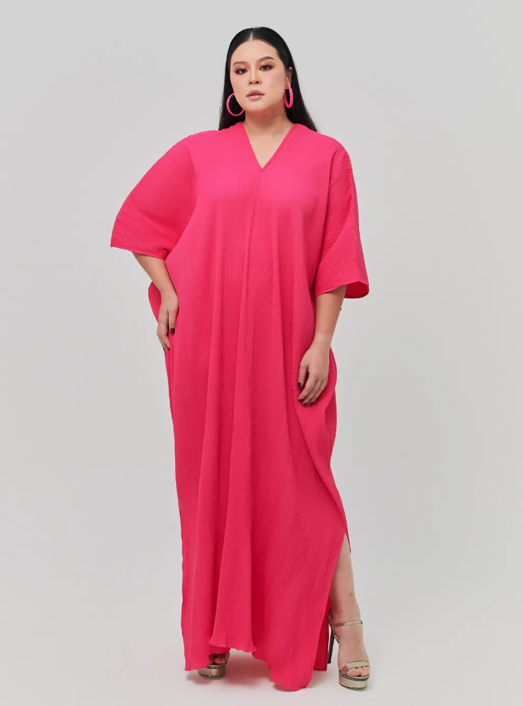 Signature Pleated Kaftan