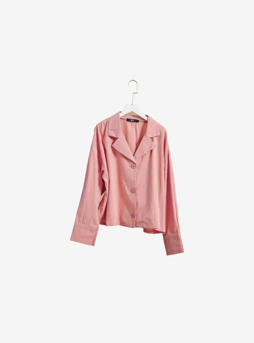 Kemeja Cropped Shirt - Pink Series