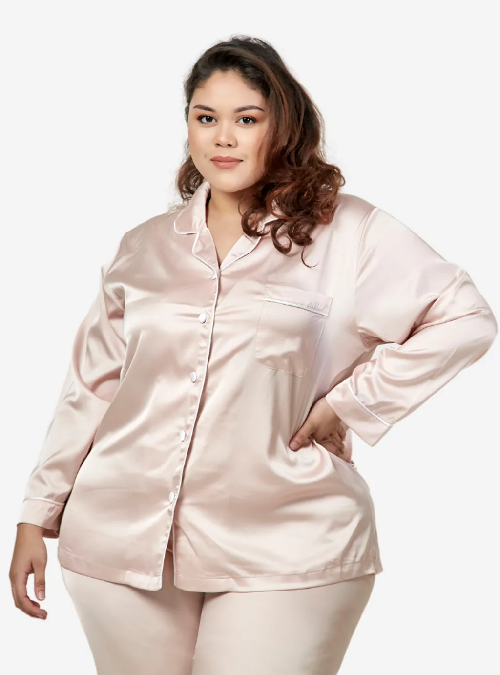 Curva Fabulous - Premium Satin Pyjamas - Dream Catcher Series - CURVA FABULOUS INDONESIA - Pajamas