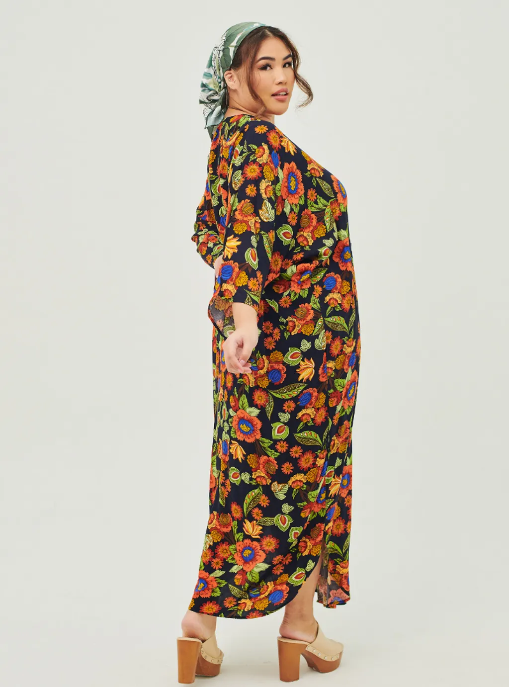 Kaftan Raya Essential Front Knot