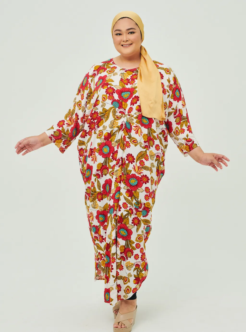 Kaftan Raya Essential Front Knot