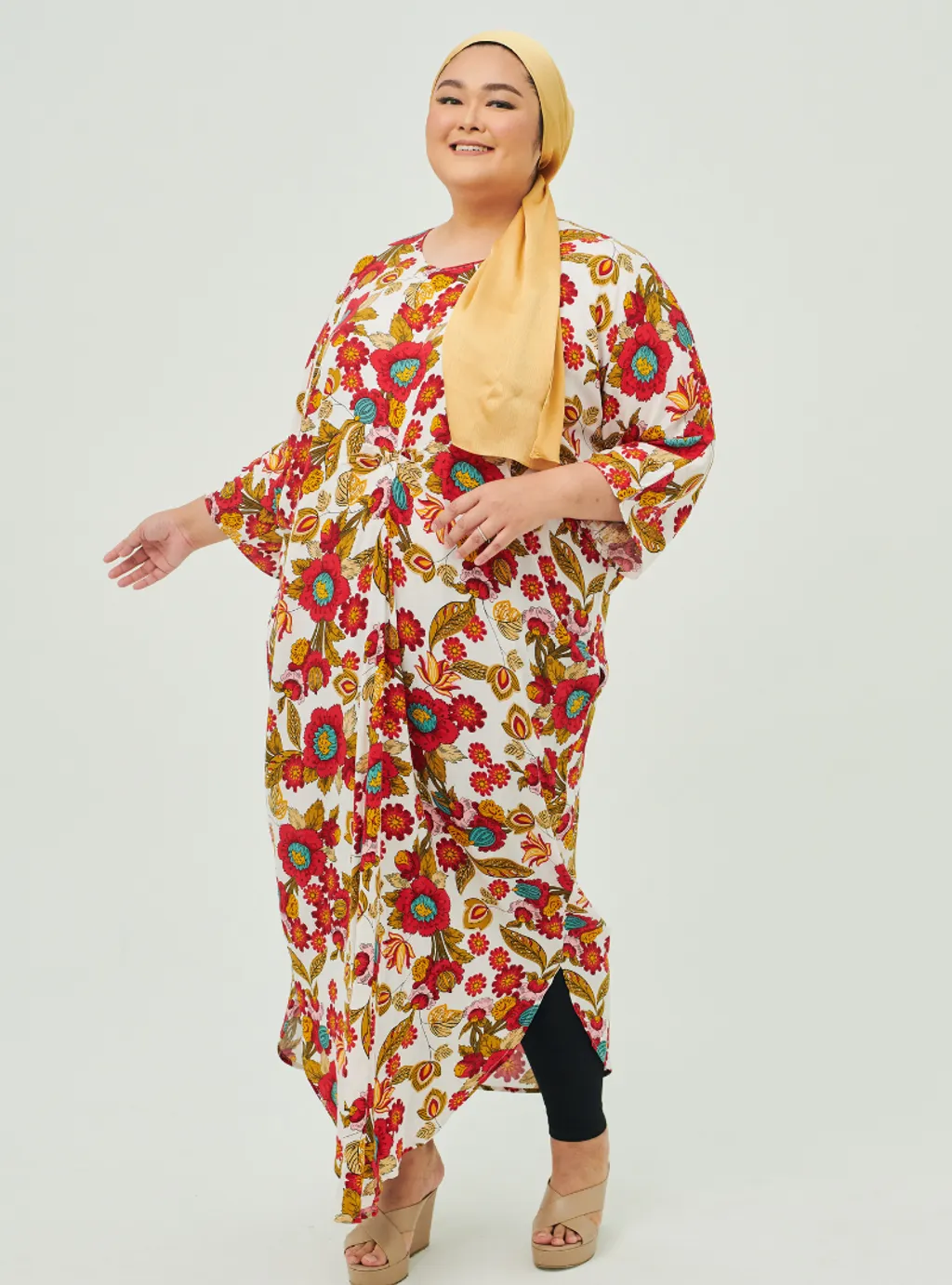 Kaftan Raya Essential Front Knot