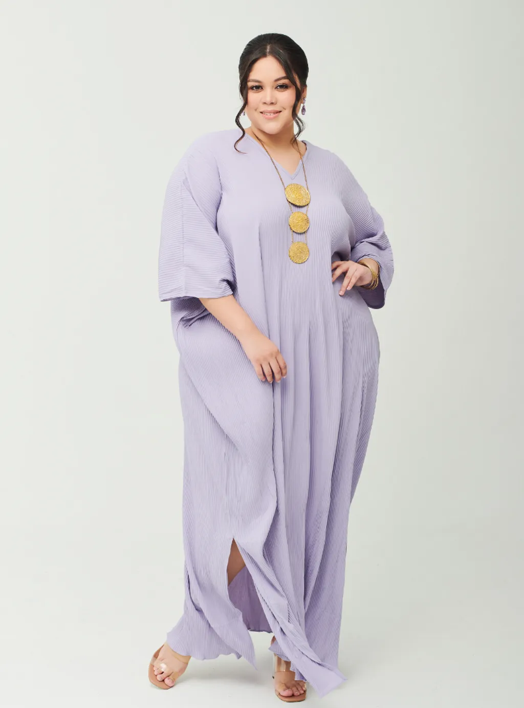Signature Pleated Kaftan