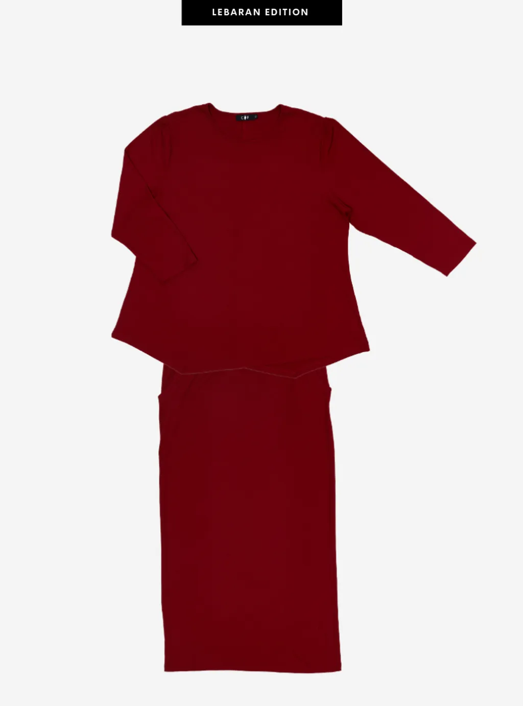 Curva Fabulous - Luna Pencil Skirt - Lebaran Edition 2021 (Dari Setelan Jessie Lebaran) - CURVA FABULOUS INDONESIA - Long Skirts