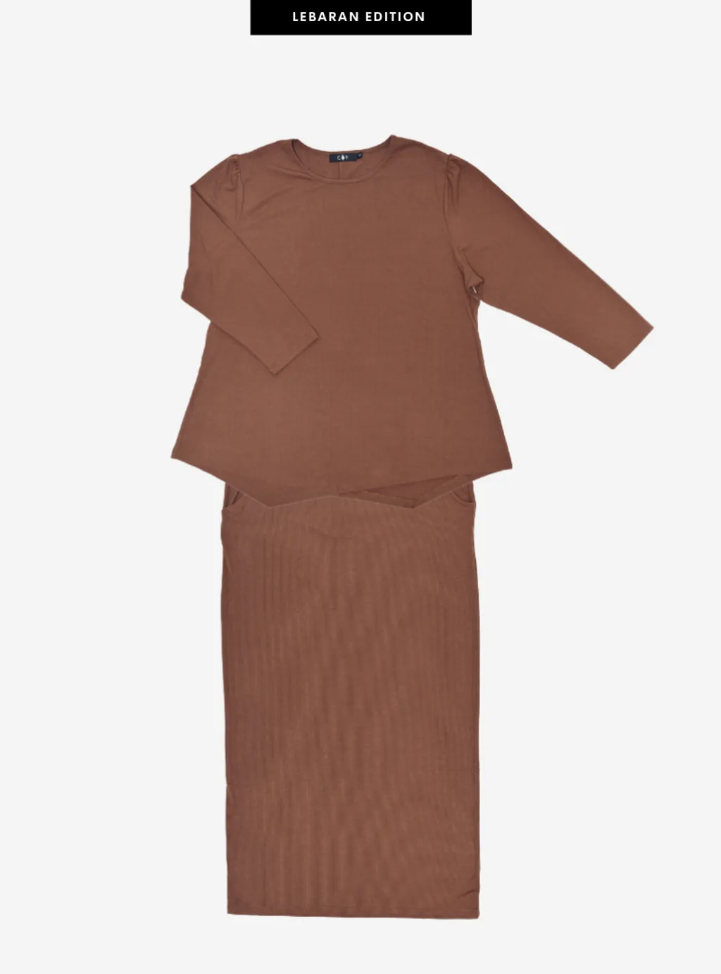 Curva Fabulous - Luna Pencil Skirt - Lebaran Edition 2021 (Dari Setelan Jessie Lebaran) - CURVA FABULOUS INDONESIA - Long Skirts