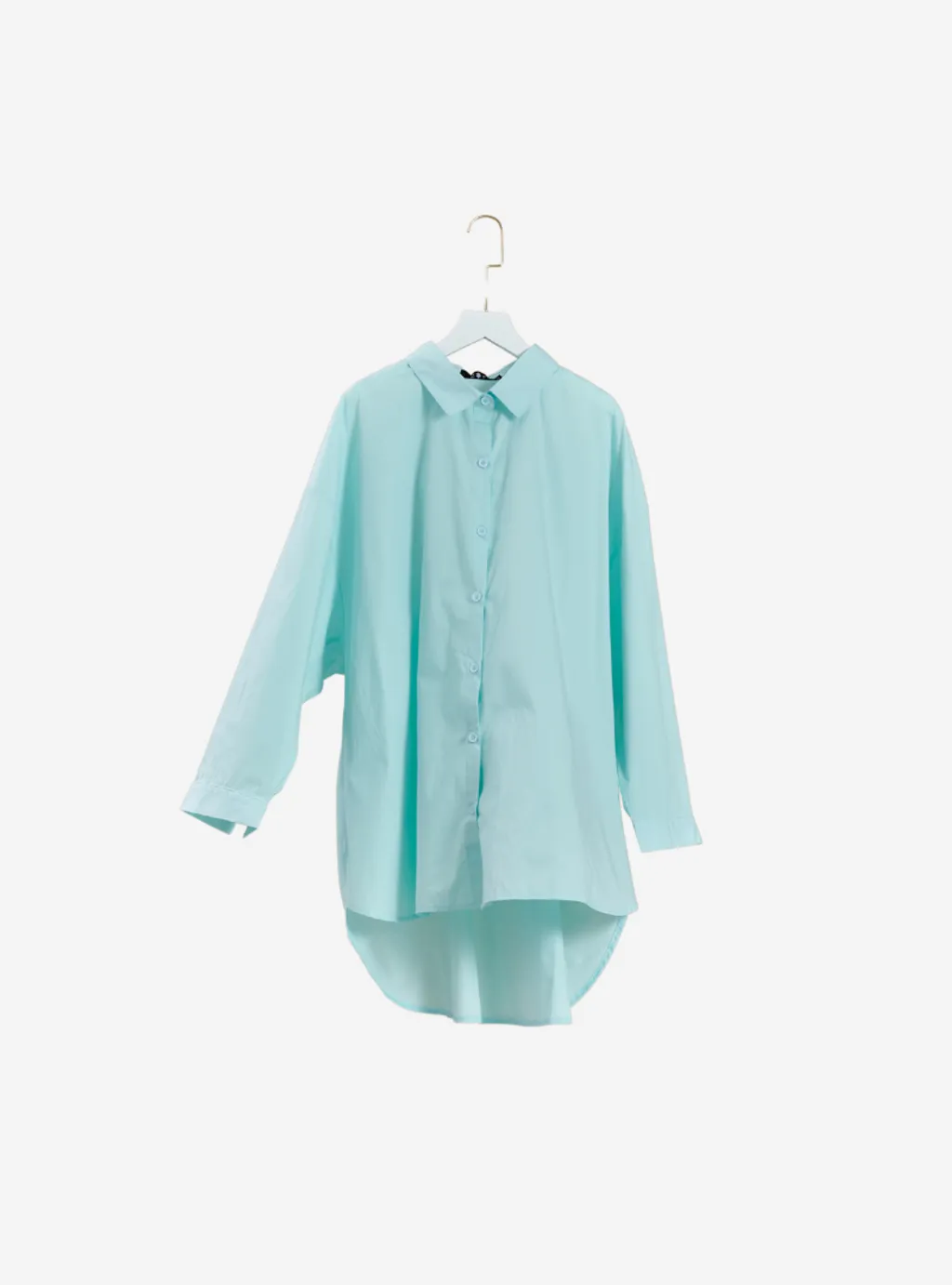 Curva Fabulous - Dropped Shoulder Oversized Shirt - The Bloo Series - CURVA FABULOUS INDONESIA - Shirts & Tops