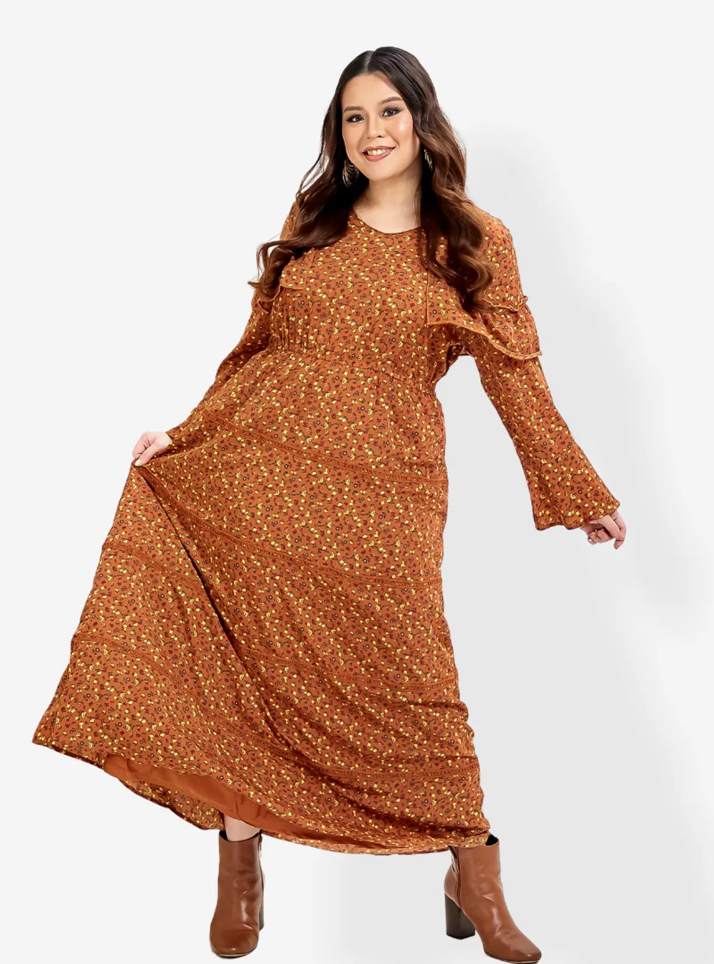 Curva Fabulous - Ms Anna Bohemian Dress - CURVA FABULOUS INDONESIA - Dresses