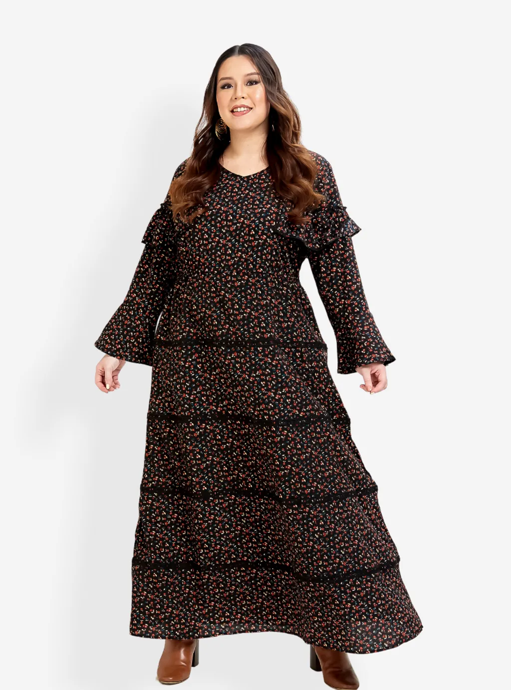 Curva Fabulous - Ms Anna Bohemian Dress - CURVA FABULOUS INDONESIA - Dresses