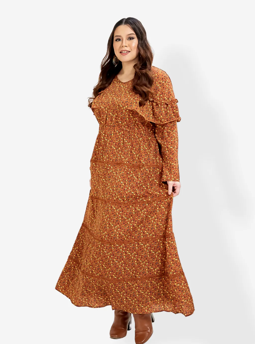 Curva Fabulous - Ms Anna Bohemian Dress - CURVA FABULOUS INDONESIA - Dresses