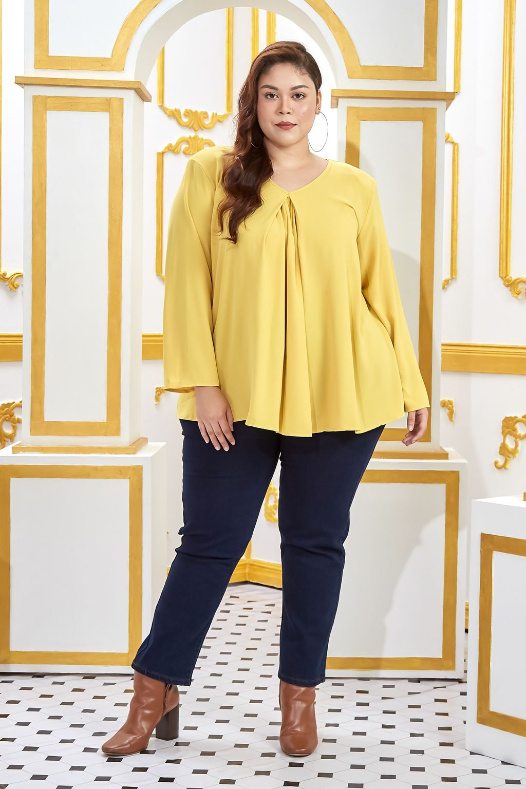 Curva Fabulous - Ms Astrid Slim Fit Basic Jeans - CURVA FABULOUS INDONESIA - Pants